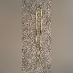 Ralph Lauren  Gold Chain Belt. 18 inches, hooked together.